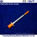 Disposable 1cc Insulin Syringes 0.5cc Insulin Syringes 0.3cc Insulin Syringes (ENK-YDS-037)